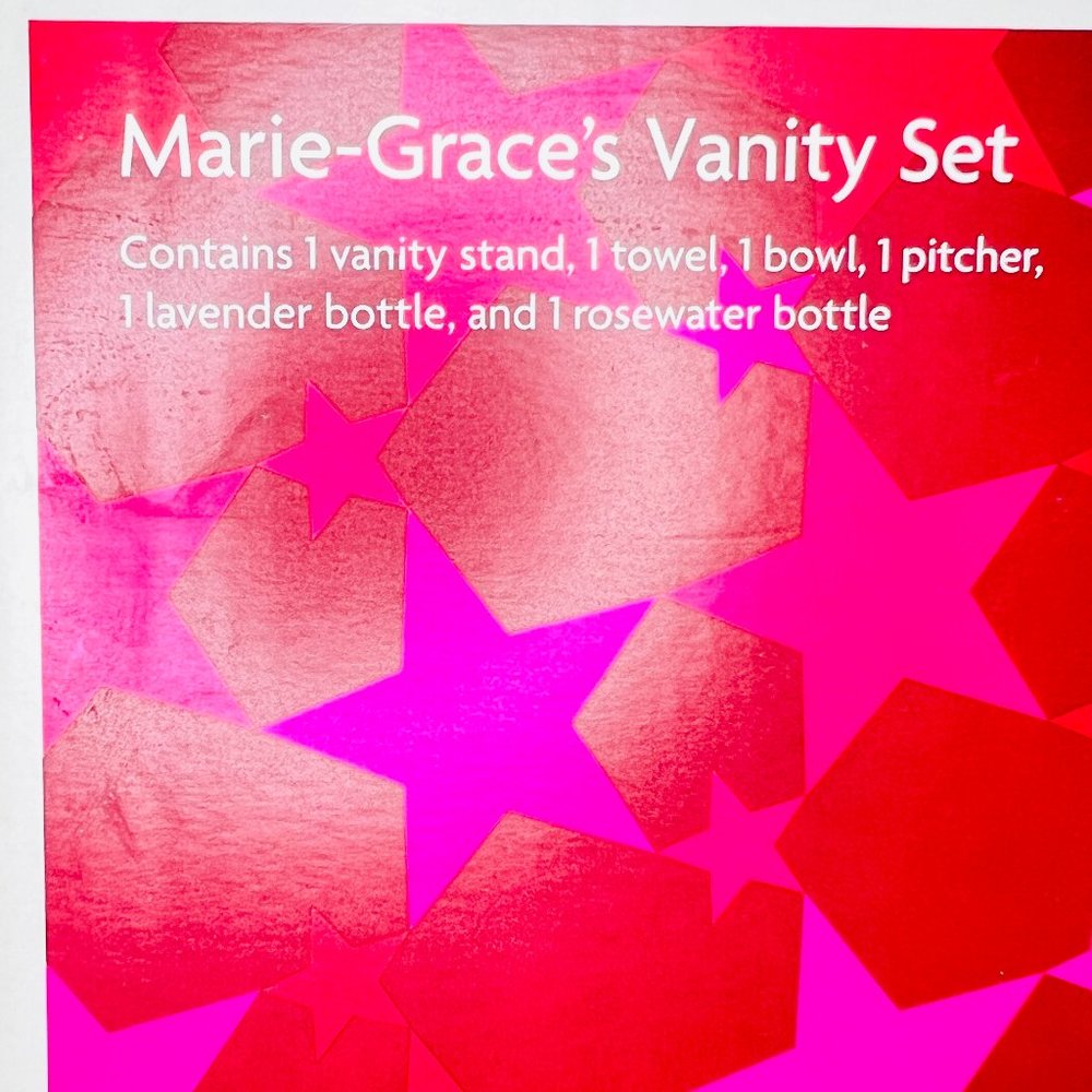 Brand New! American Girl Marie-Grace's Vanity Set